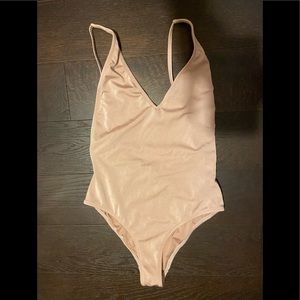 TopShop Deep back Swimsuit